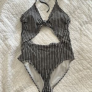 Xhiliration 1pc cutout swimsuit